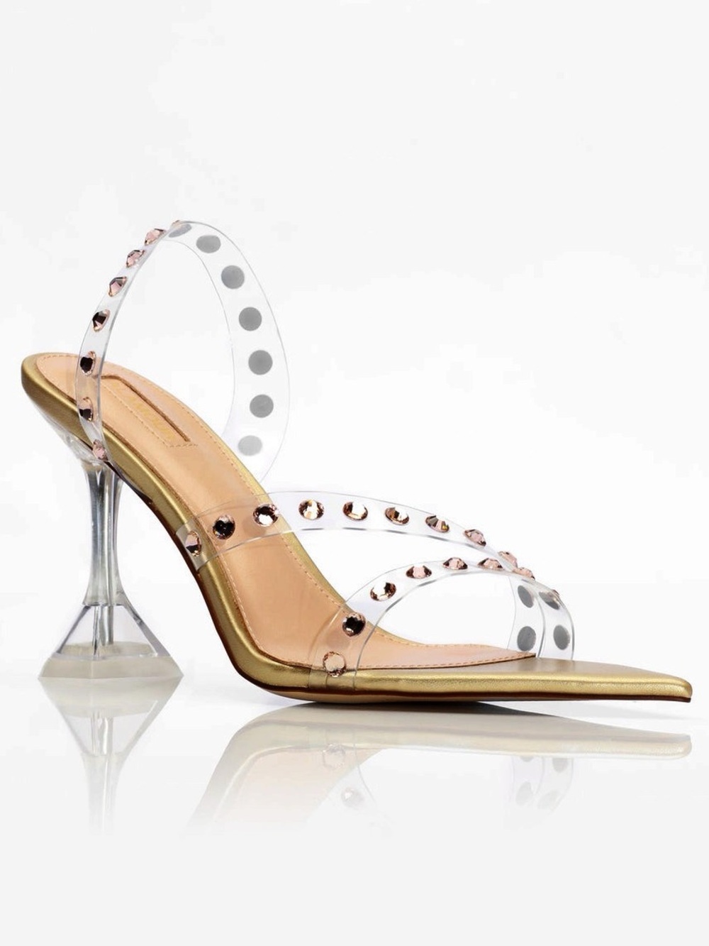 🆕{Alamour The Label}Zahara Gold Heels
